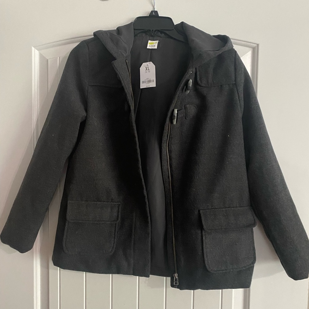 BNWT Girls Crazy 8 Peacoat - XL